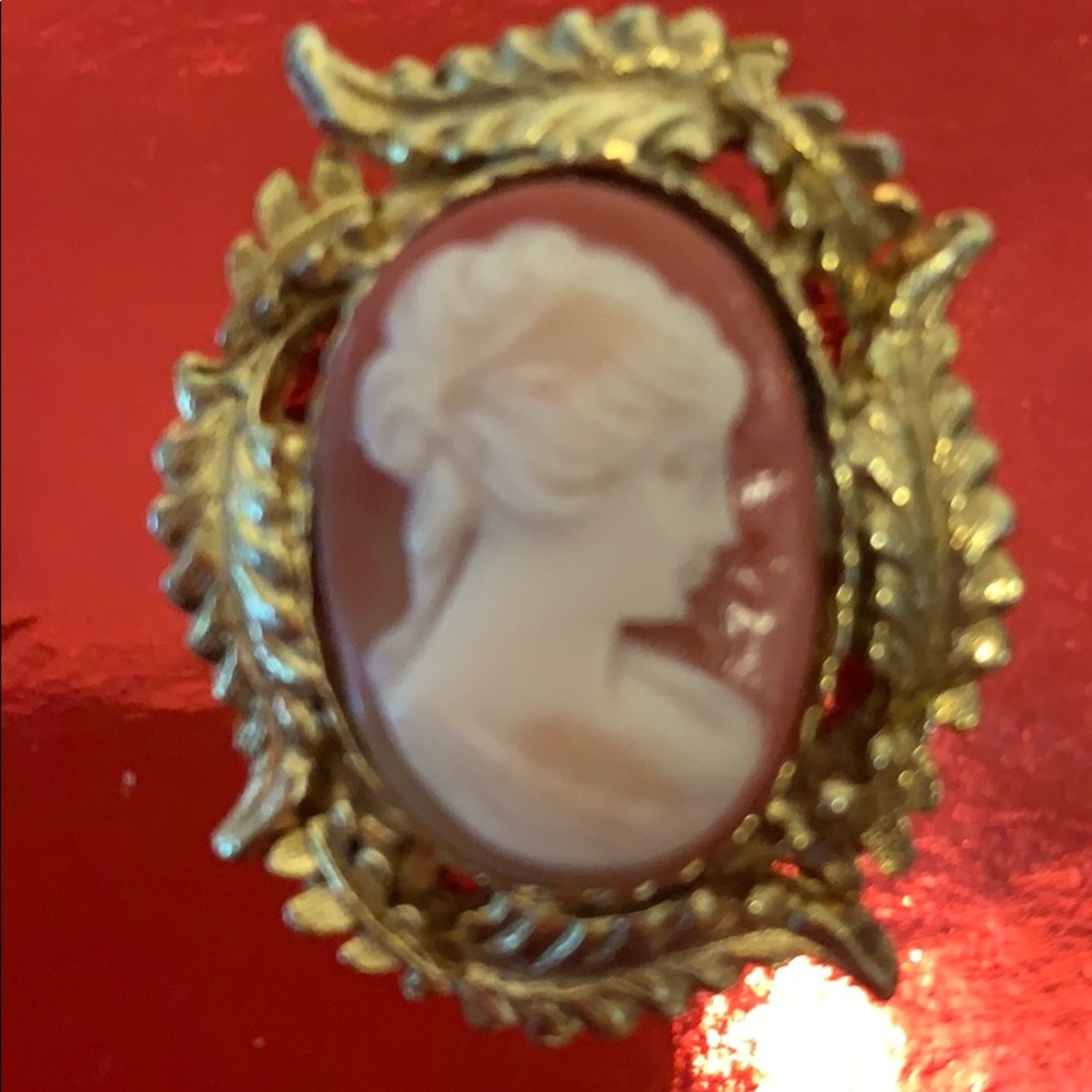 Vintage Cameo Brooch